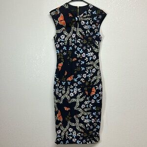 Women's Ted Baker London Kezzia Bow Neck Body-Con Dress